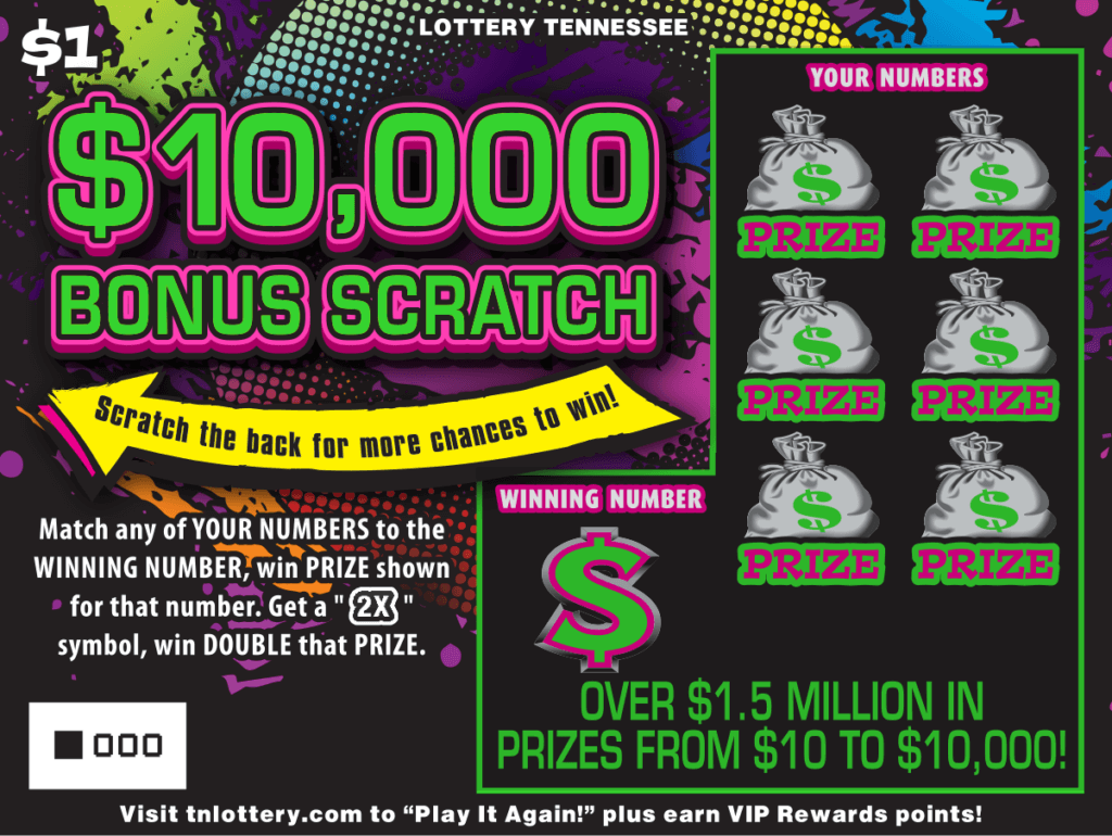 $10,000 Bonus Scratch