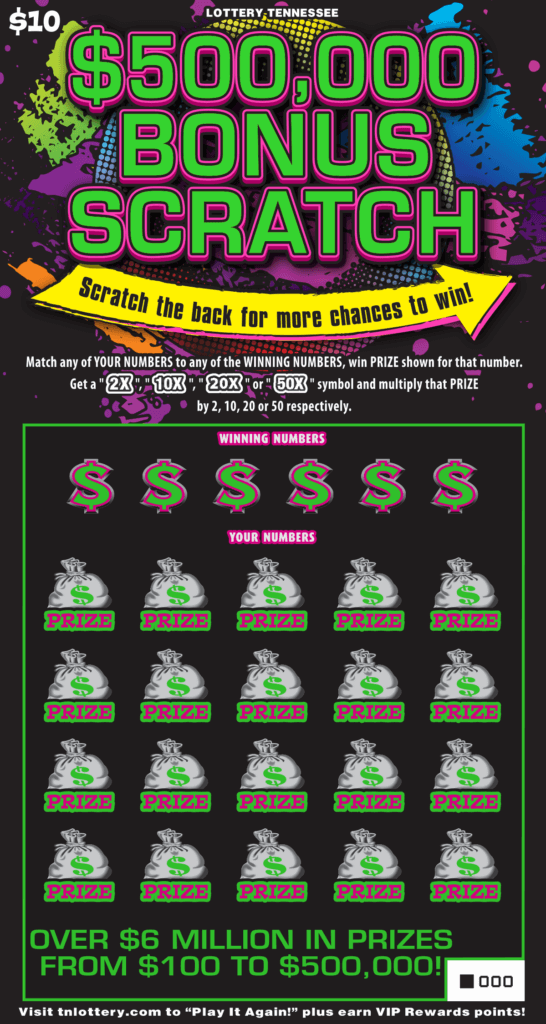 $500,000 Bonus Scratch
